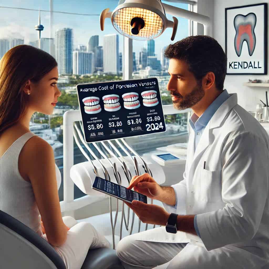 Porcelain Veneers Average Cost in Miami (Kendall)